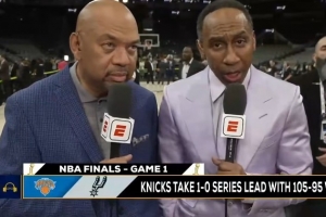 唐斯比赛直播_尼克斯vs马刺最新战报_NBA篮球高清在线观看配图