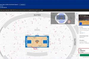 尼克斯vs马刺_NBA篮球直播_2026季后赛门票价格配图