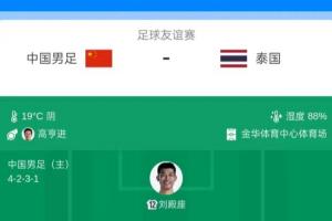 国足vs泰国_足球比赛直播_中国队vs泰国队身价对比分析配图