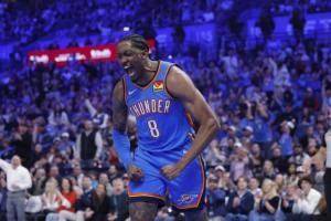 雷霆比赛直播_nba最新动态_亚历山大切特持球手配图