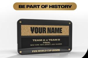 159美元！FIFA推出新收费项目：名字印在世界杯决赛地毯+还可收藏配图