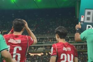 中超唯一独苗！浙江外援朴镇燮替补登场，亮相世界杯！配图