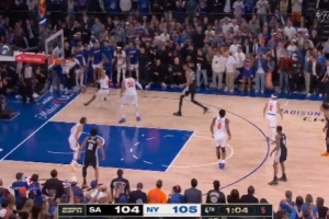 船记：NBA确认哈特先犯规的卡斯尔 后者当时本该获得两次罚球配图