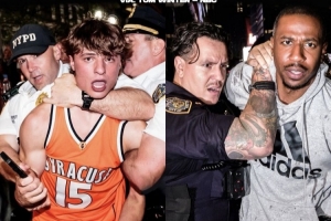 太疯狂了！尼克斯球迷聚众引发骚乱 56人被捕10名警察受伤配图