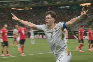 捷克1-0领先韩国！克雷伊奇头球打破僵局配图