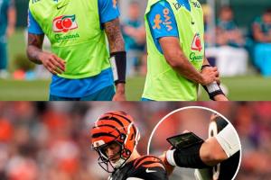不用传小纸条了!巴西队训练中装备NFL腕带,可以直接查看战术配图