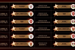 U17国足将参加明日之星杯,8月3日首战阿森纳末轮对阵勒沃库森配图